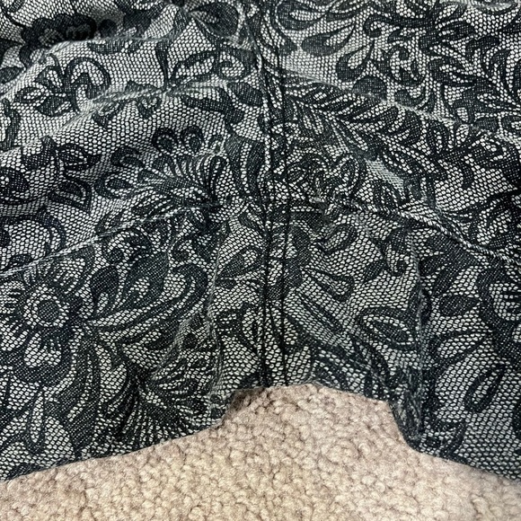 Torrid Floral Denim Jeans with Zipper Detail - Picture 6 of 9